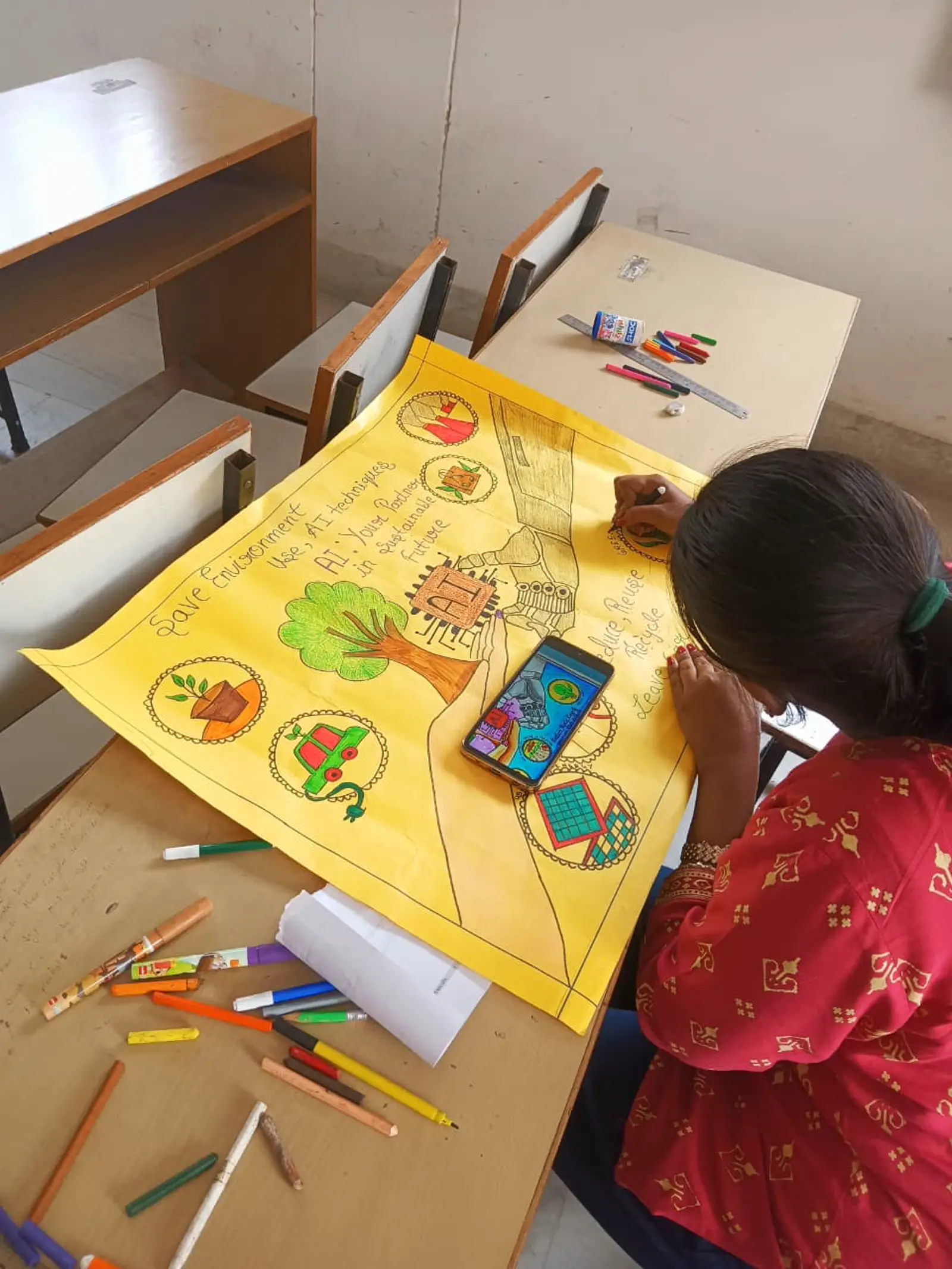 Poster Making — Artwork Display